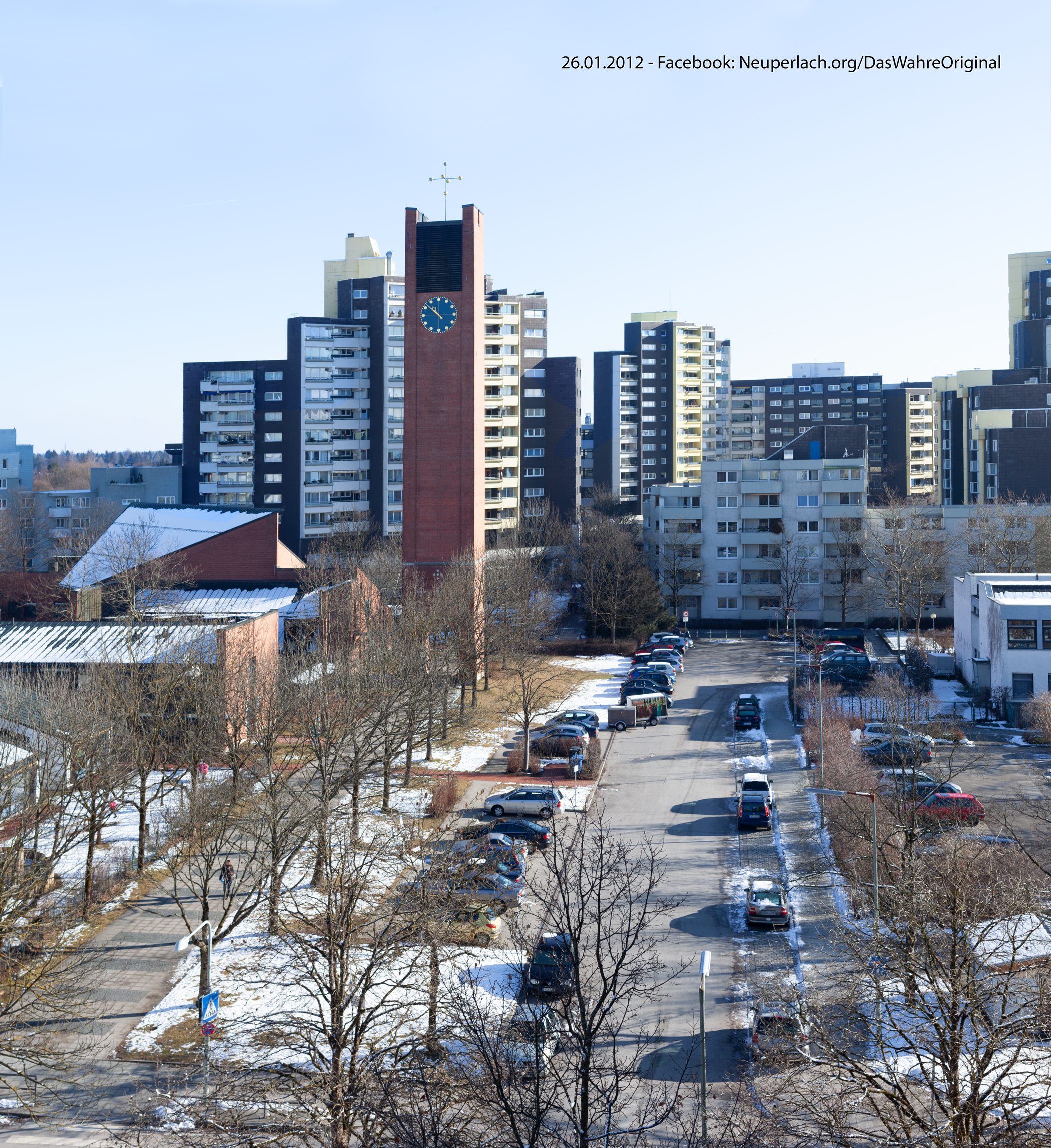 Panoramafotos vom Marx-Zentrum aus 2012
