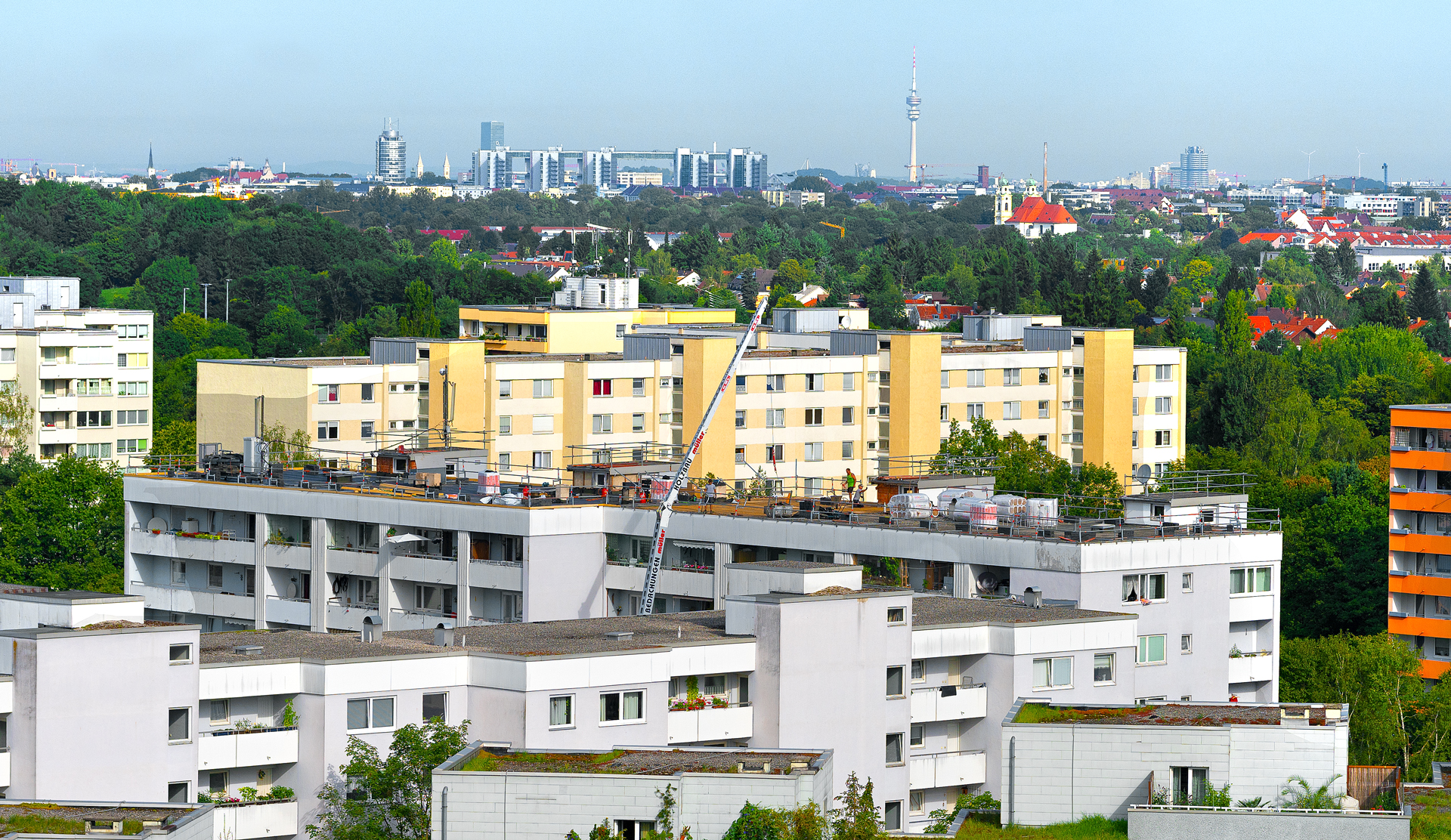 20-12-2018 - Unser Marx-Zentrum mit Blick von Süd nach Nord.