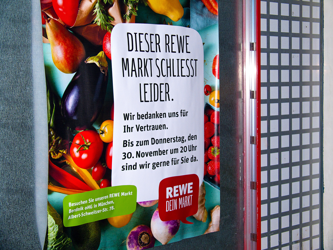 REWE-Schließung REWE-Schließung