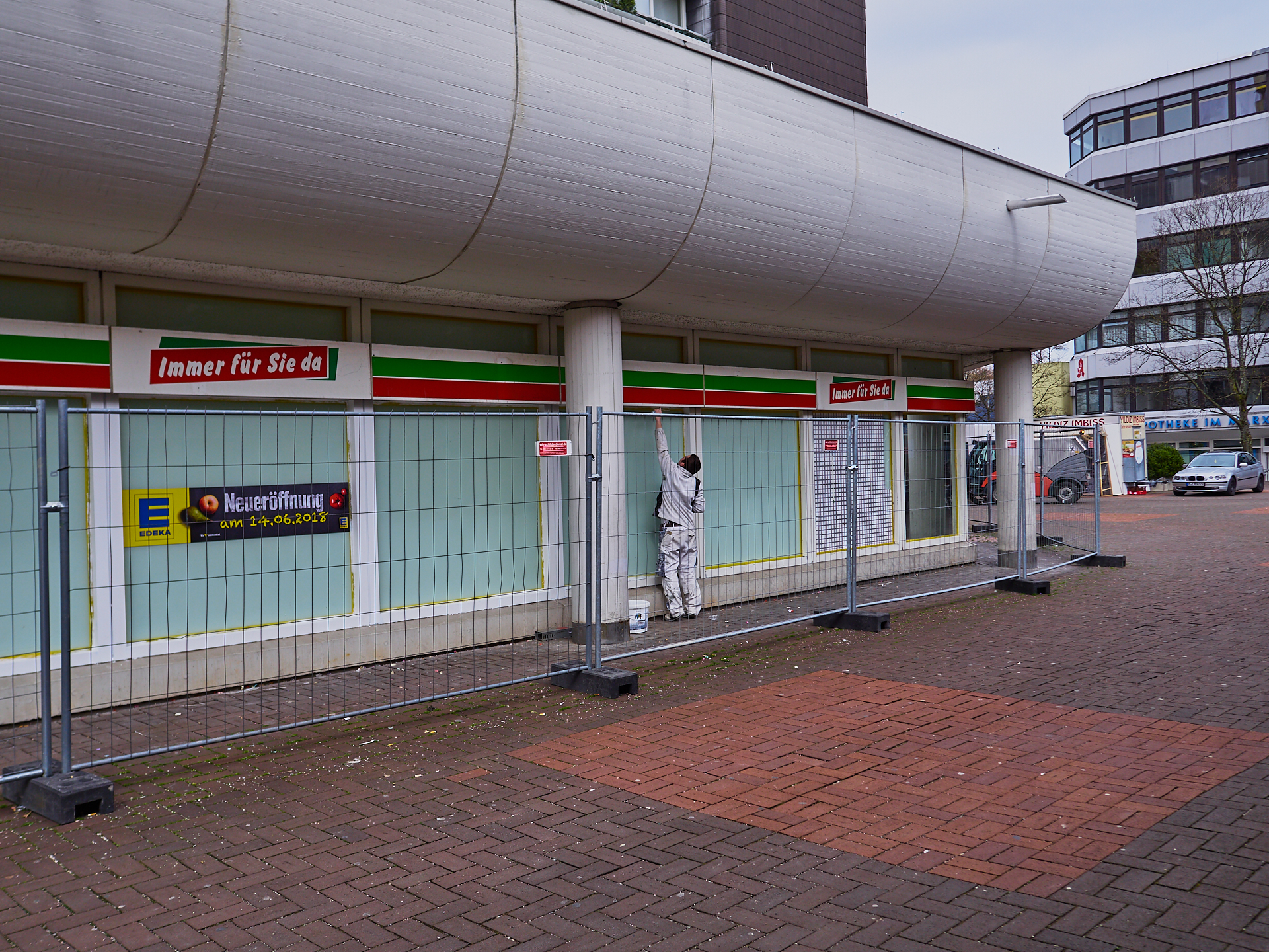 #REWE, #EDEKA, #SANIERUNG, #MARX-ZENTRUM, #PESCHELANGER