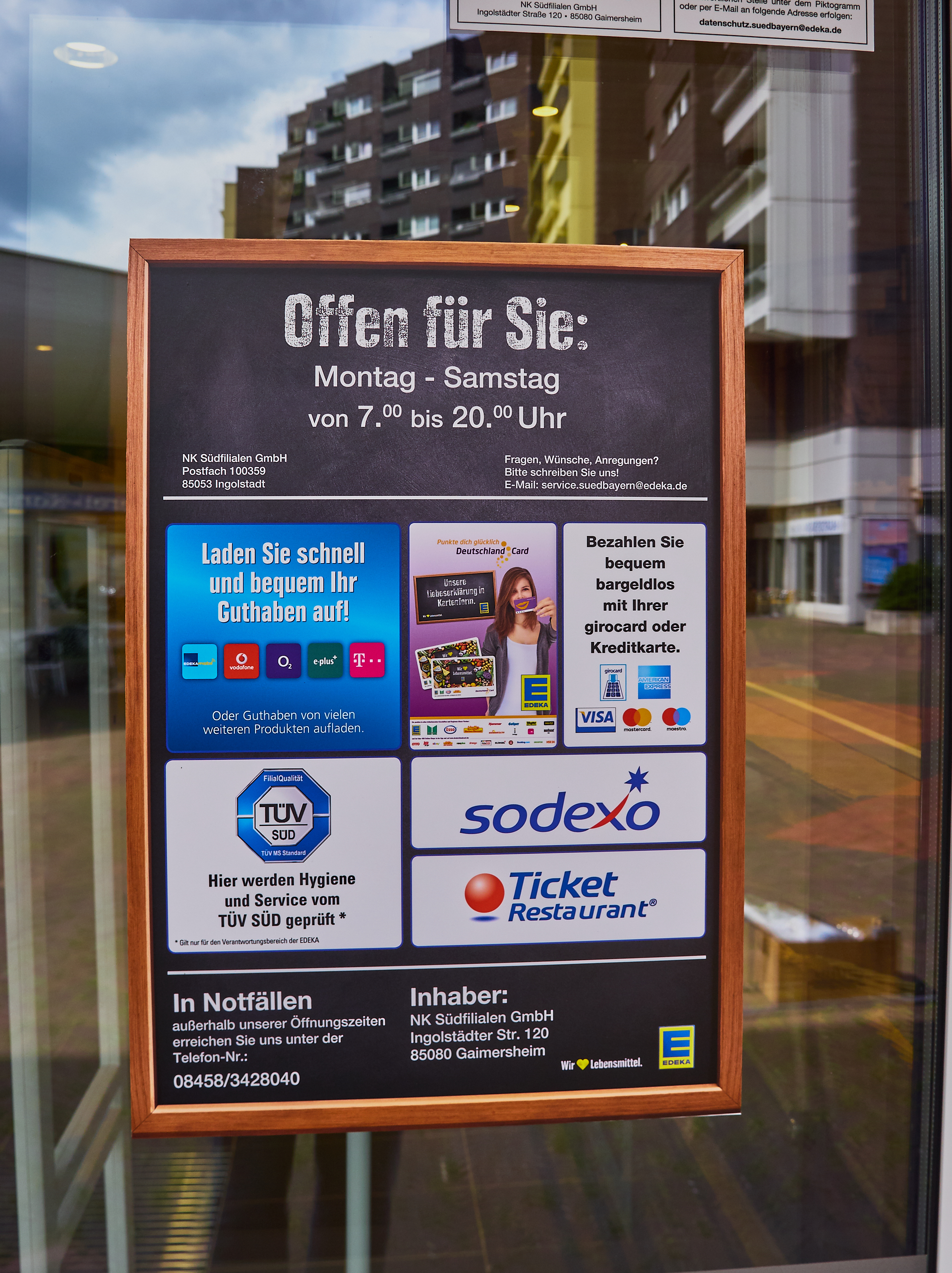 Marx-Zentrum, Peschelanger, EDEKA Sanierung, EDEKA express, Einkaufscenter