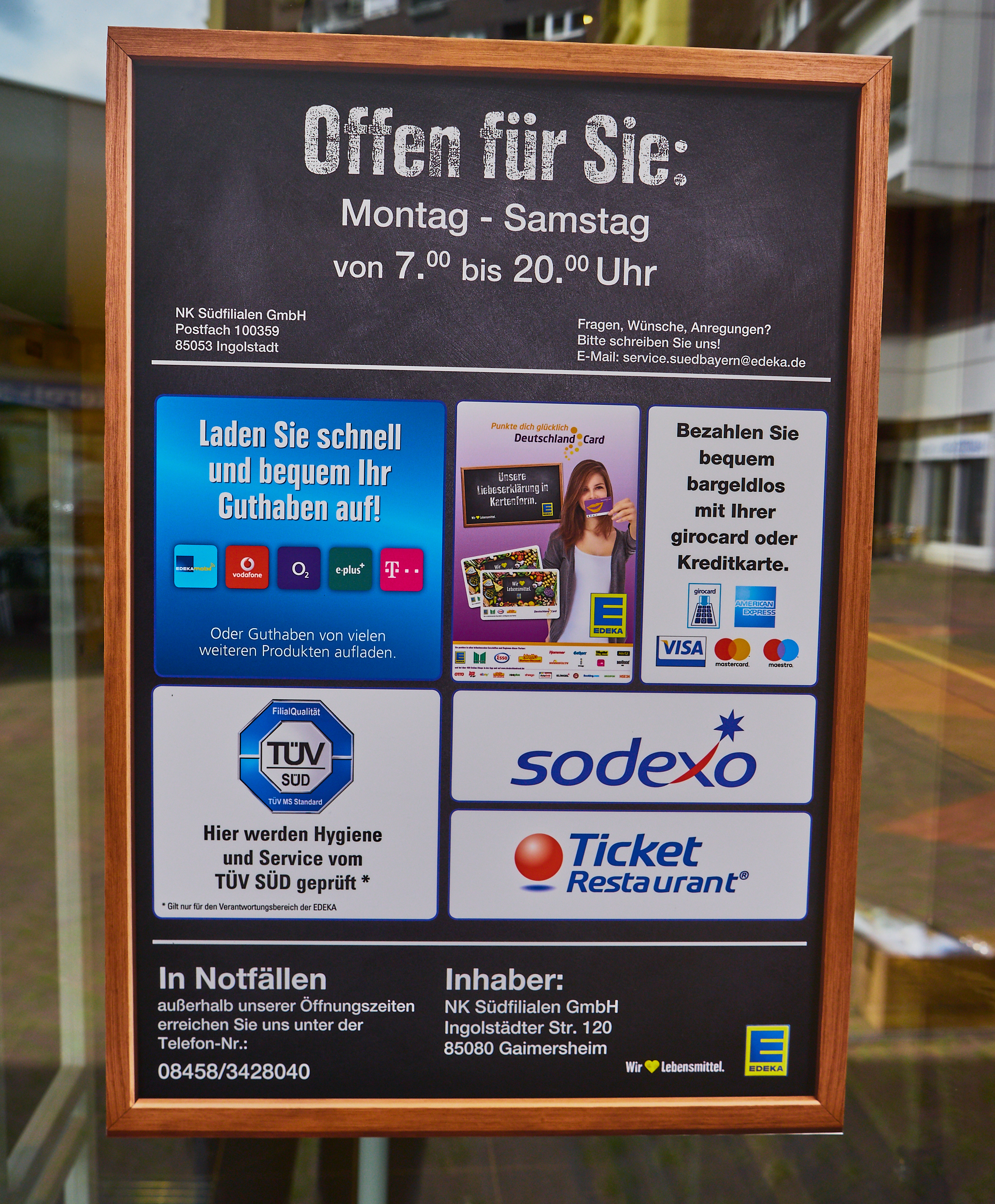 Marx-Zentrum, Peschelanger, EDEKA Sanierung, EDEKA express, Einkaufscenter