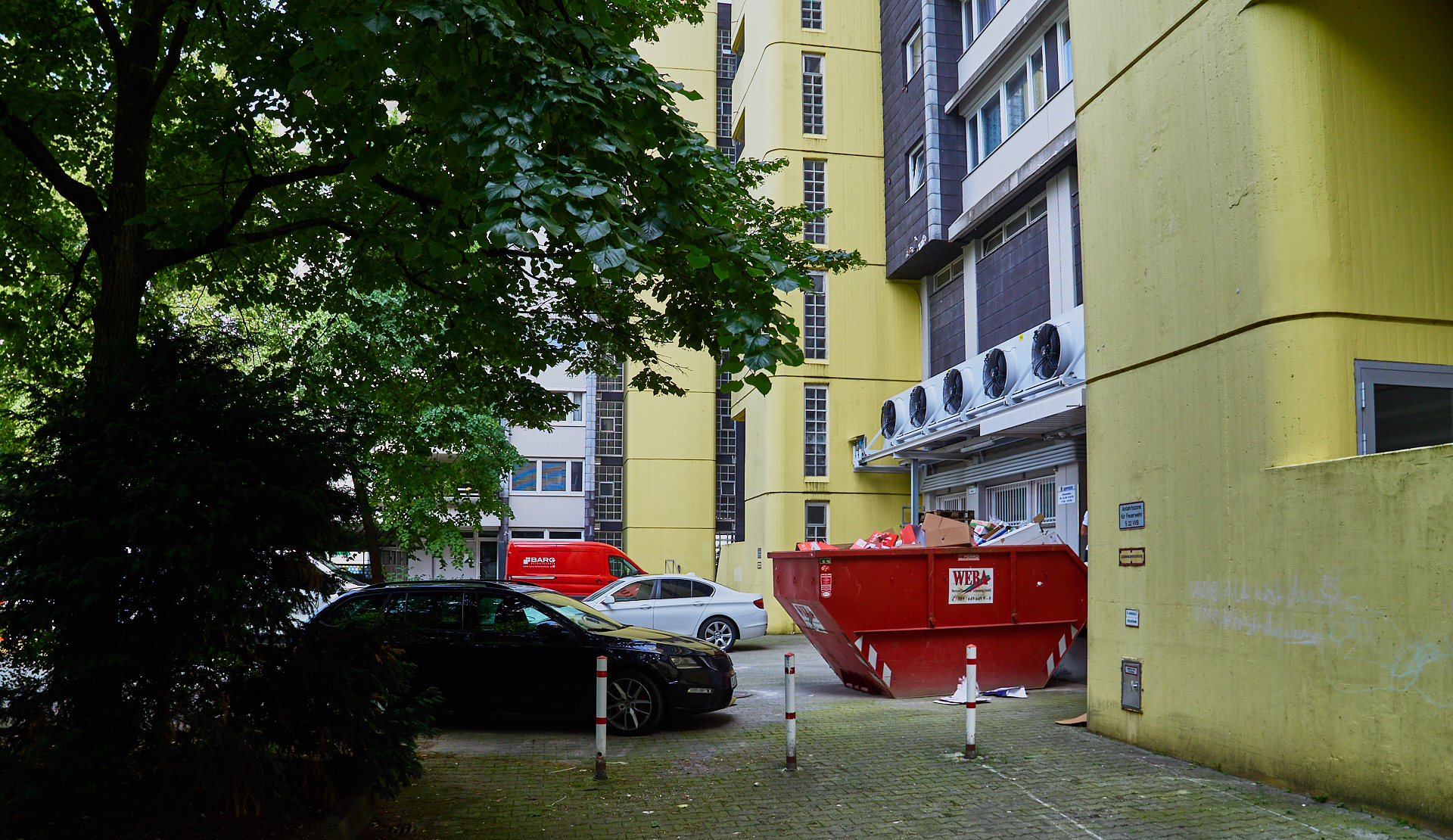 Marx-Zentrum, Peschelanger, EDEKA Sanierung, EDEKA express, Einkaufscenter