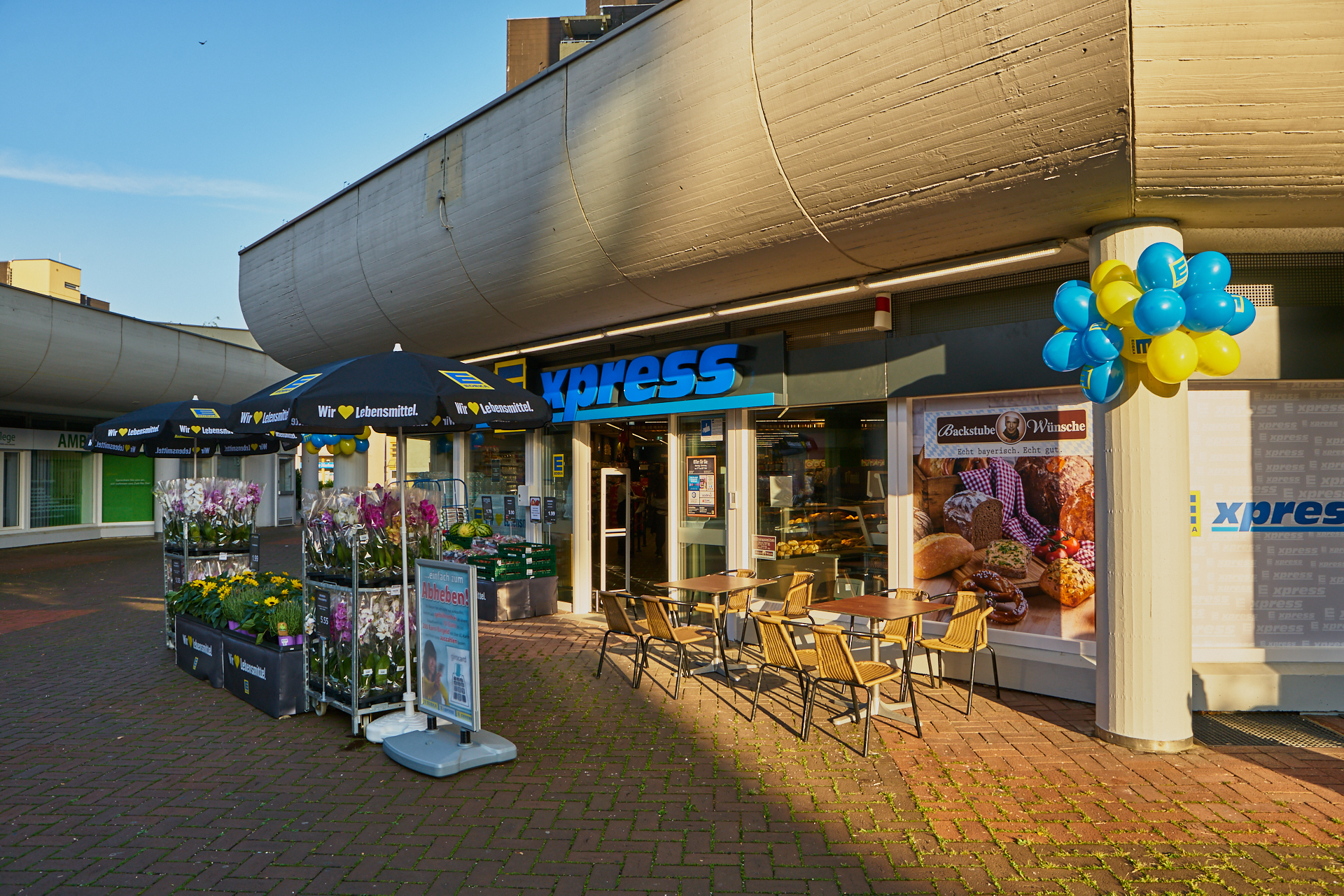 #Marx-Zentrum, #Peschelanger, #EDEKA Sanierung, #EDEKA express, #Einkaufscenter