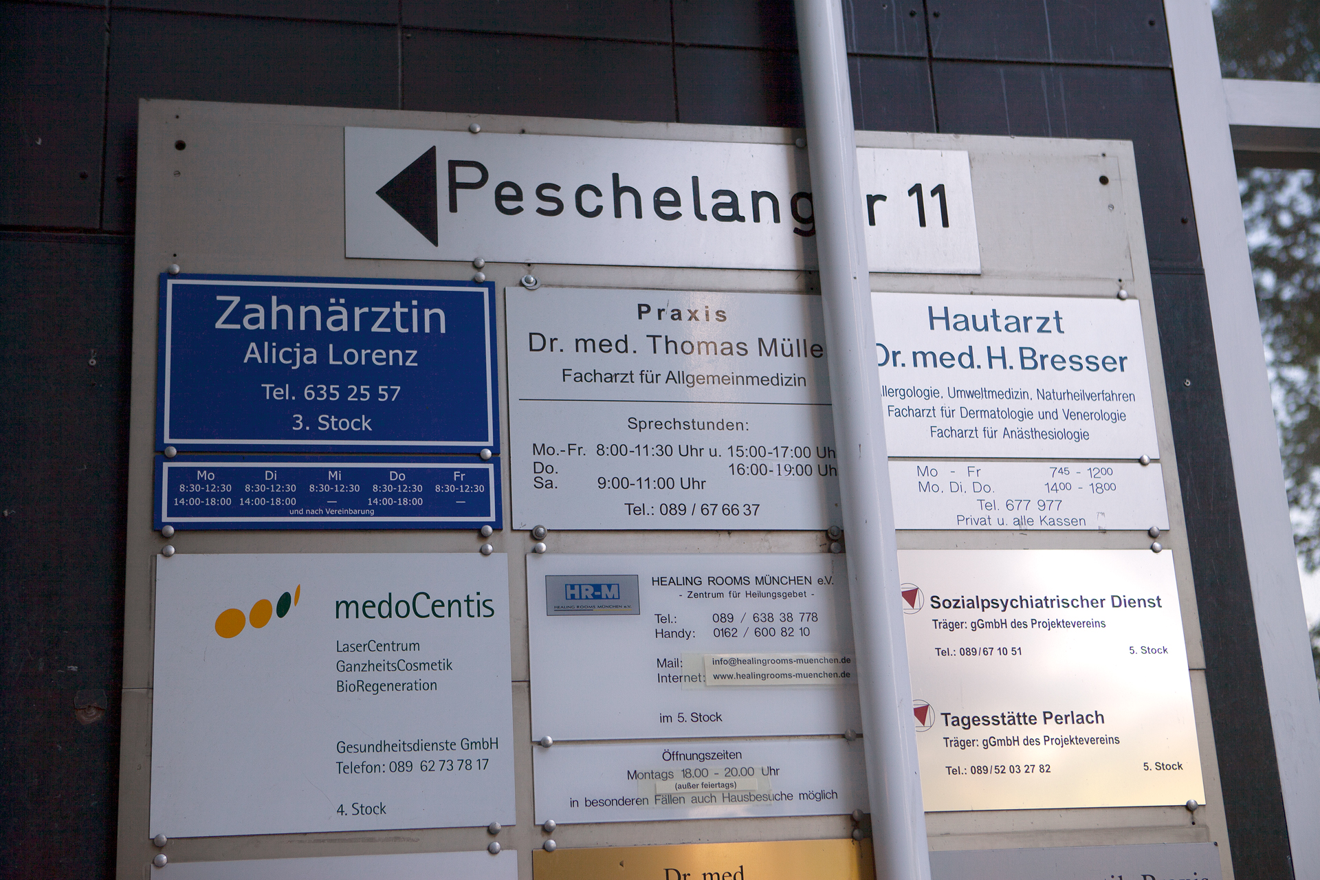 Ärztehaus Sanierung im Marx-Zentrum 2018