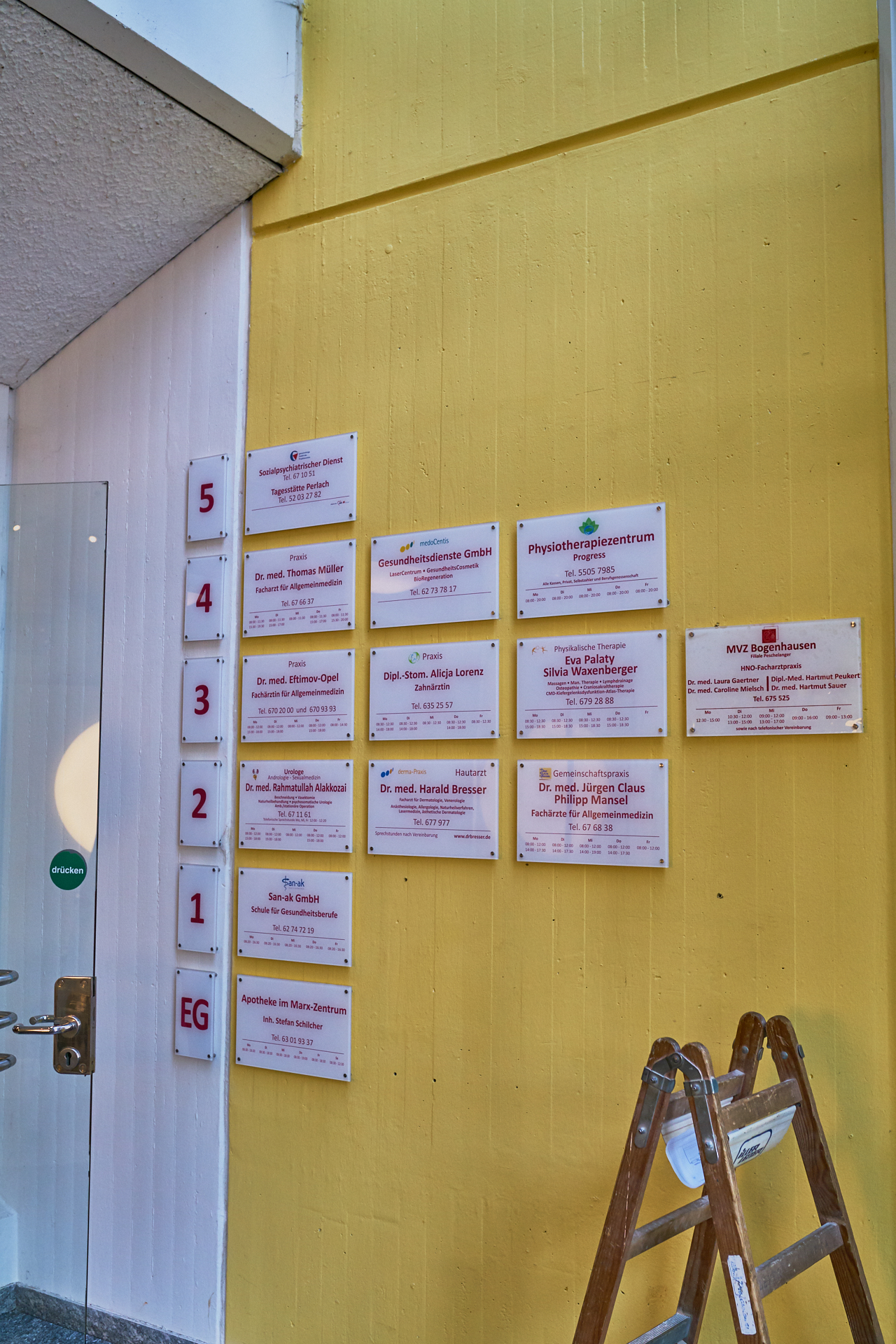 Ärztehaus Sanierung im Marx-Zentrum 2018