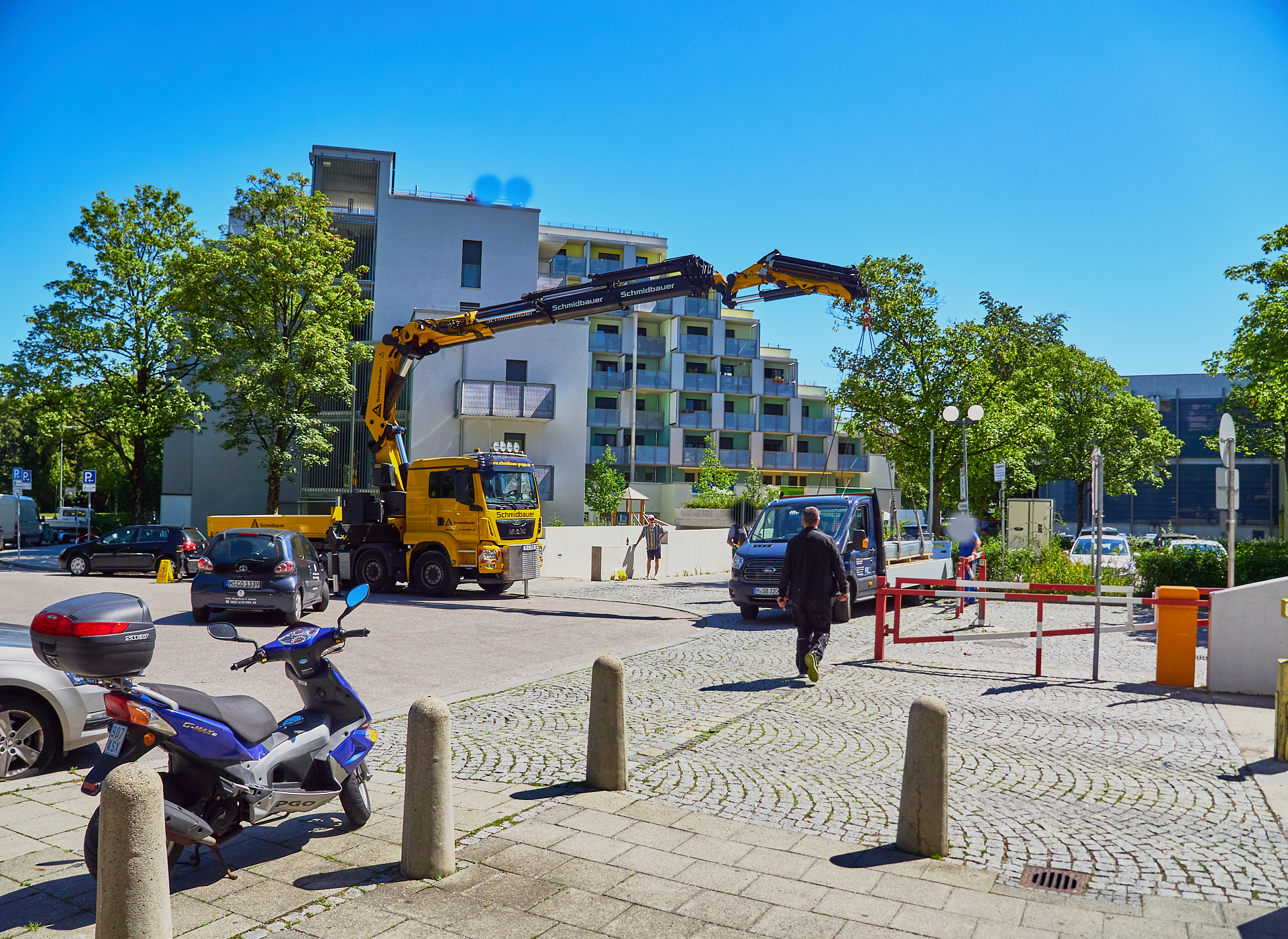 Stdentenwohnheim, Sportanlage, Dachbepflanzung, Marx-Zentrum, Peschelanger