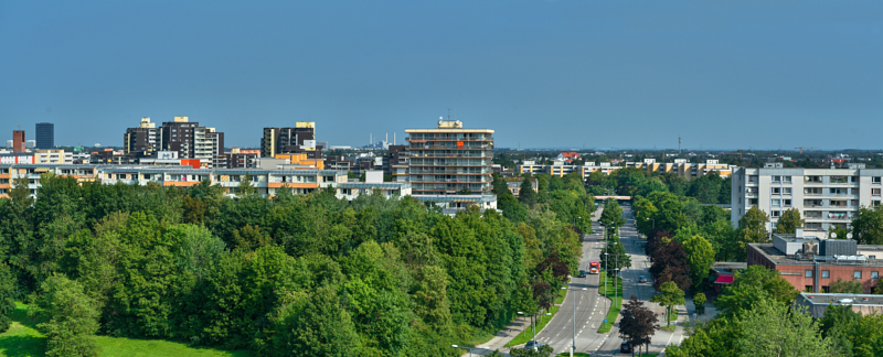 26.08.2019 - Das Marx-Zentrum aus der Südrichtung fotografiert 