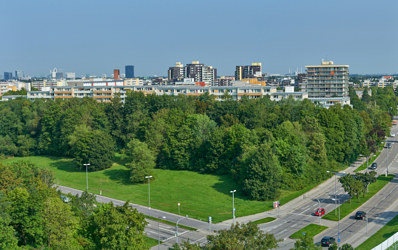 26.08.2019 - Das Marx-Zentrum aus der Südrichtung fotografiert 