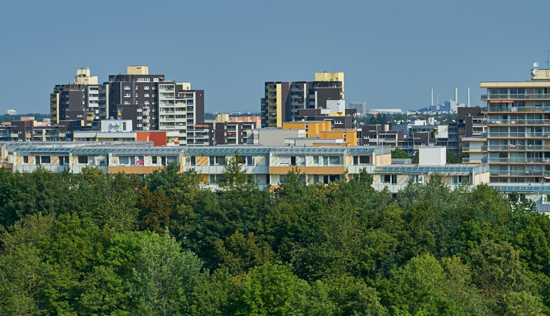 26.08.2019 - Das Marx-Zentrum aus der Südrichtung fotografiert 