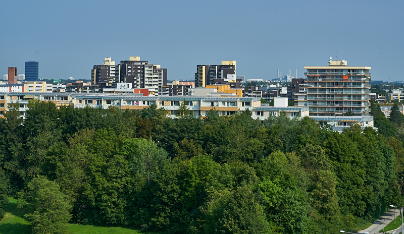 26.08.2019 - Das Marx-Zentrum aus der Südrichtung fotografiert 
