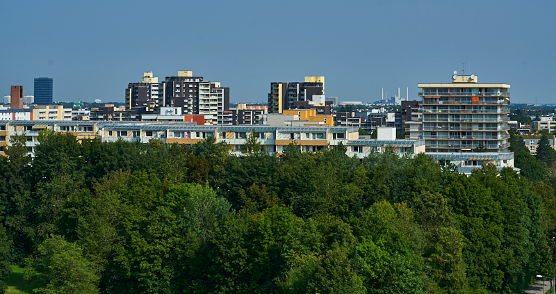 26.08.2019 - Das Marx-Zentrum aus der Südrichtung fotografiert 