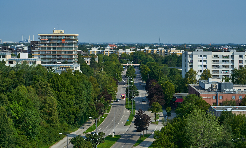 26.08.2019 - Das Marx-Zentrum aus der Südrichtung fotografiert 