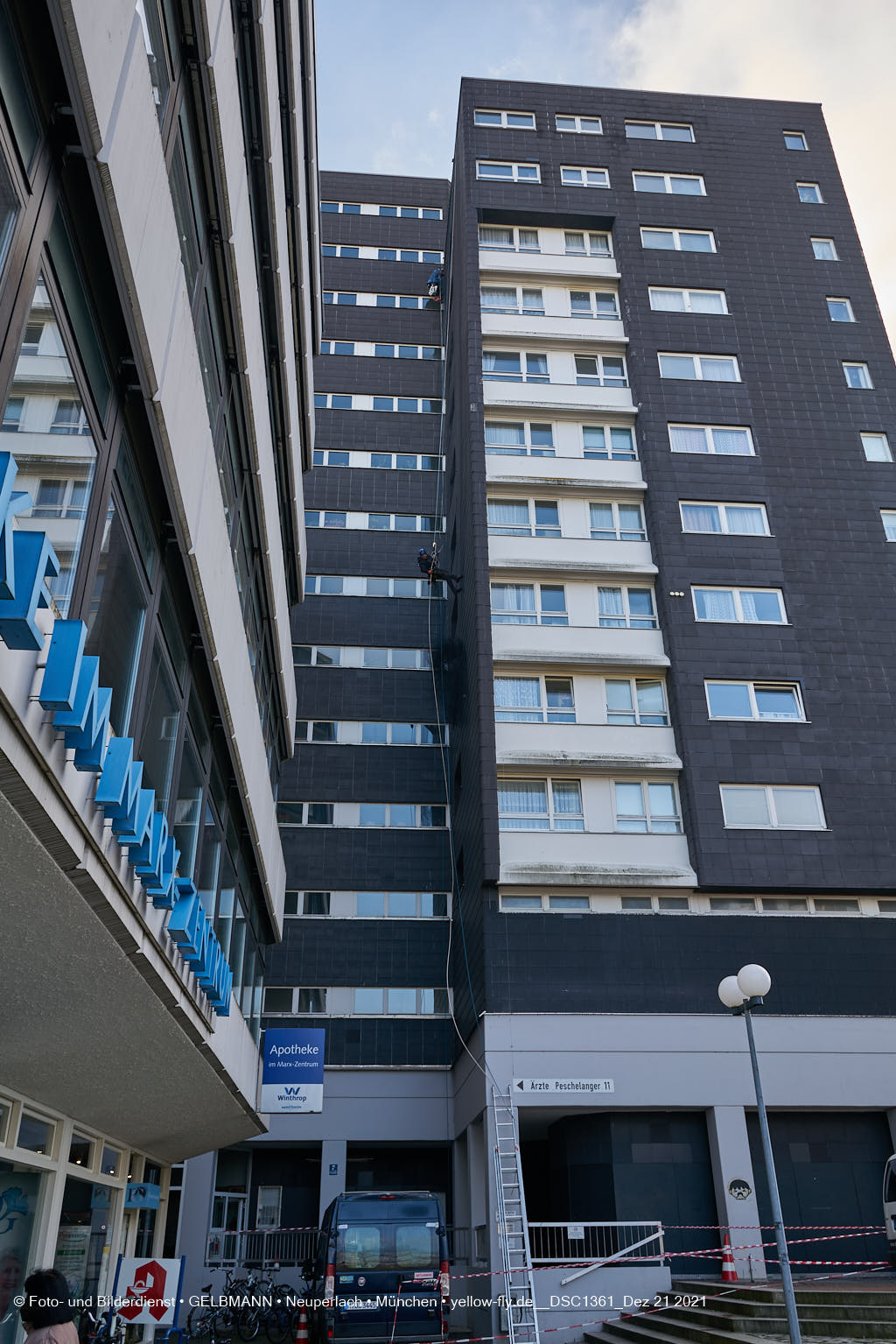 21.12.2021 - Taubennetz für den Peschelanger 7