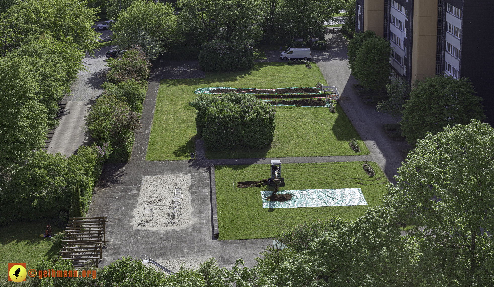 30.04.2024 - Tiefgaragensanierung am Karl-Marx-Ring 52-62 in Neuperlach