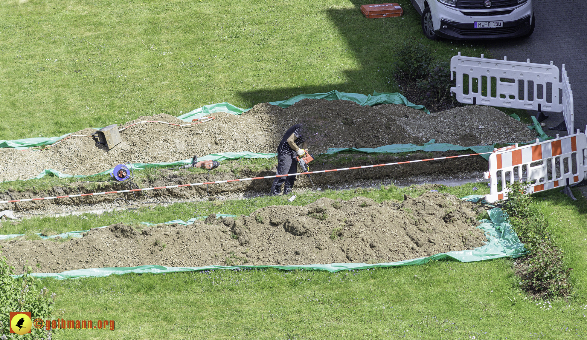 06.05.2024 - Tiefgaragensanierung am Karl-Marx-Ring 52-62 in Neuperlach