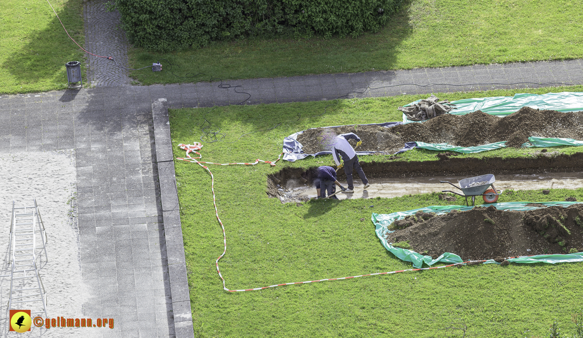 06.05.2024 - Tiefgaragensanierung am Karl-Marx-Ring 52-62 in Neuperlach