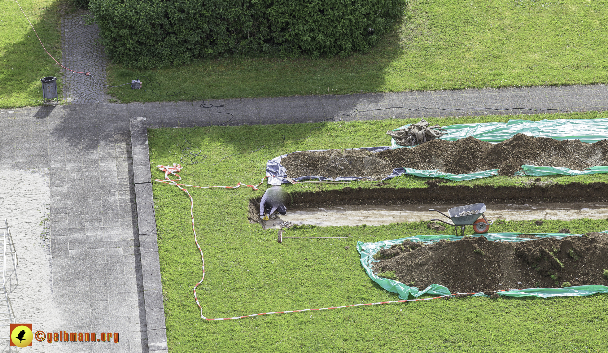 06.05.2024 - Tiefgaragensanierung am Karl-Marx-Ring 52-62 in Neuperlach