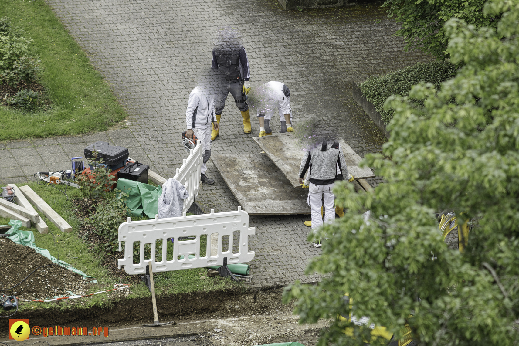 07.05.2024 - Tiefgaragensanierung am Karl-Marx-Ring 52-62 in Neuperlach