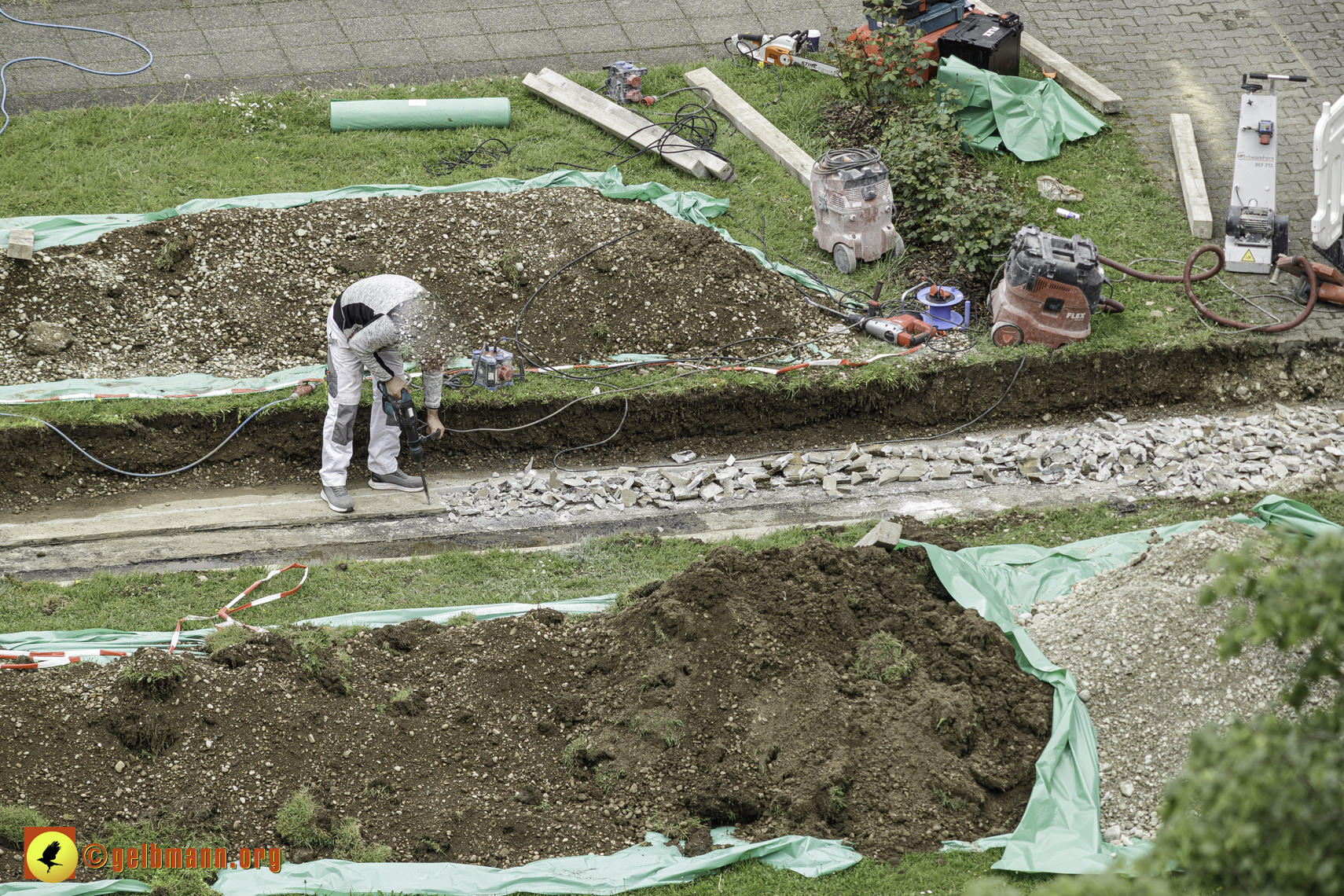 07.05.2024 - Tiefgaragensanierung am Karl-Marx-Ring 52-62 in Neuperlach