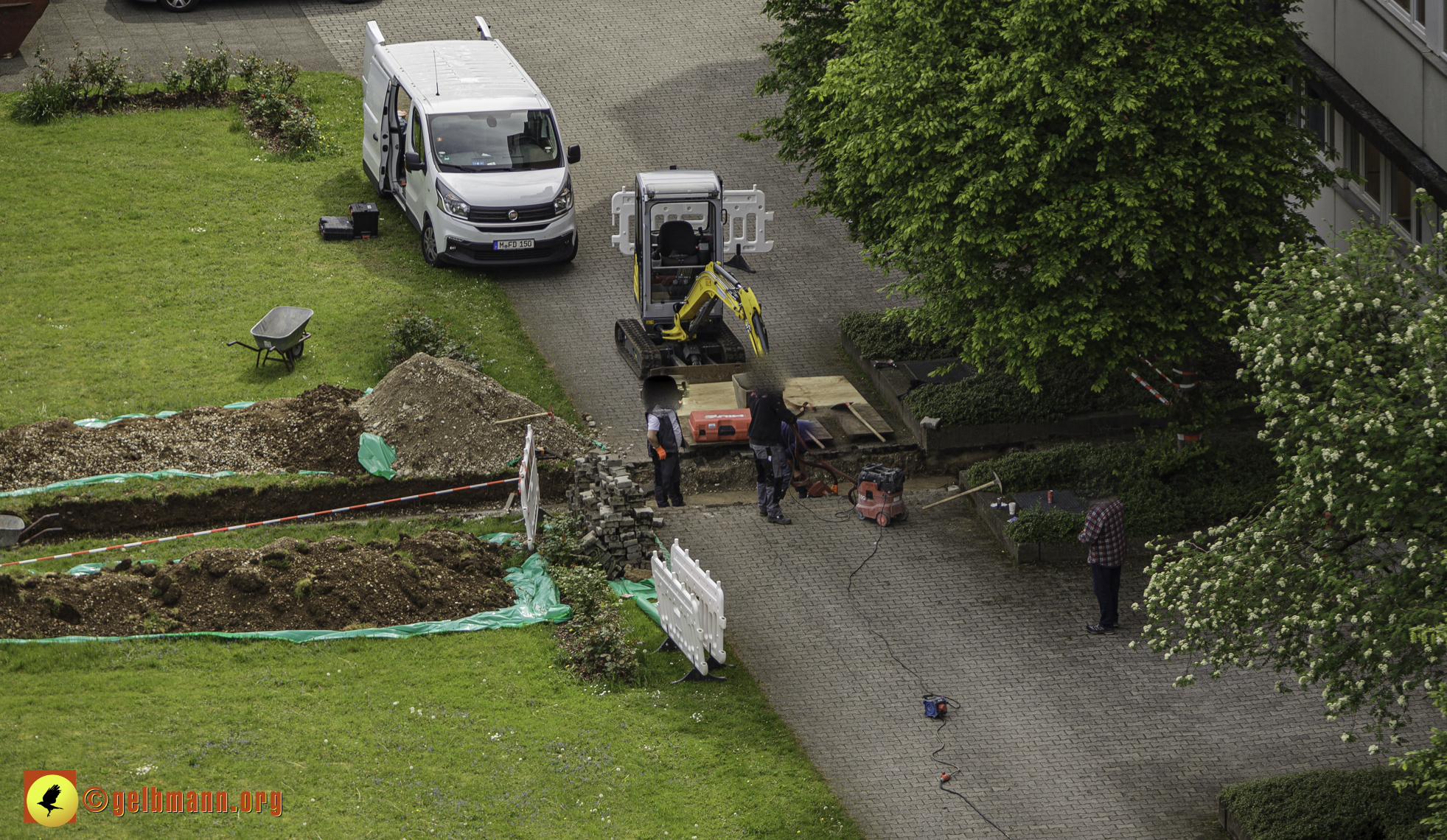 10.05.2024 - Tiefgaragensanierung am Karl-Marx-Ring 52-62 in Neuperlach