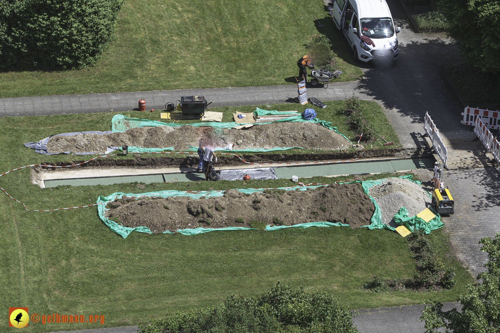 14.05.2024 - Tiefgaragensanierung am Karl-Marx-Ring 52-62 in Neuperlach