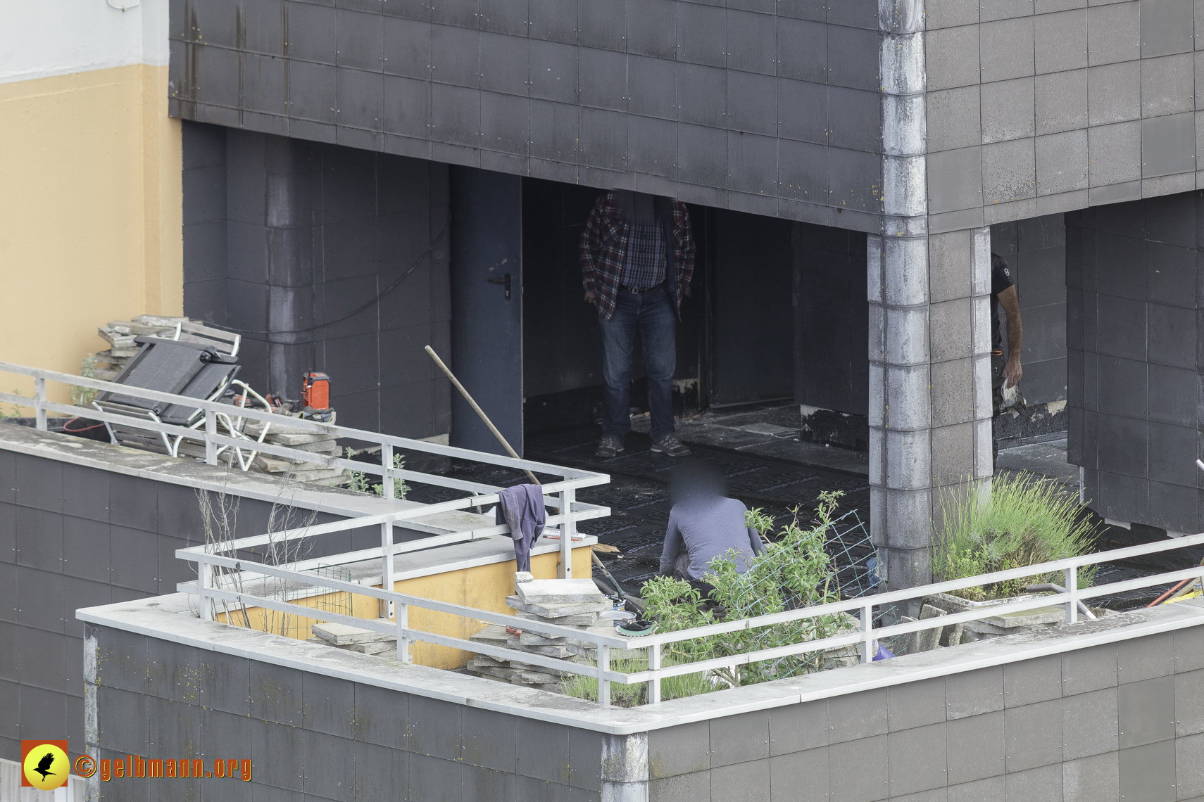 04.06.2024 - Dachsanierung am Karl-Marx-Ring 52-62 in Neuperlach